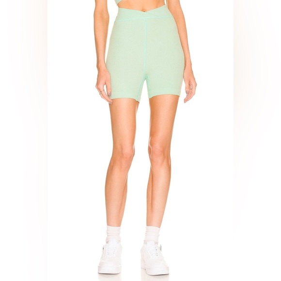 FREE People FP Movement Free Throw Short Turquoise Mint - Picture 3 of 5